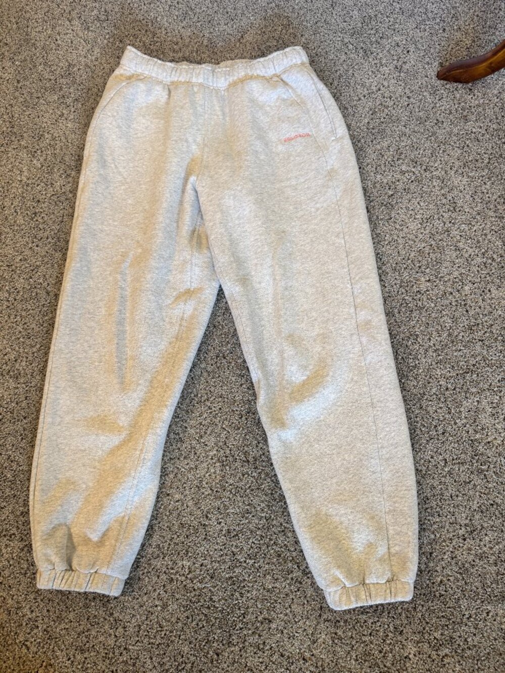 Peloton x Lululemon Scuba Joggers Heathered Core Ultra Light Grey M